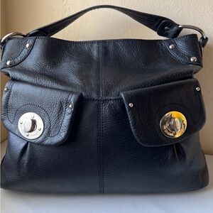 🩷 Vintage Etienne Aigner Black leather bag💚🩷💚